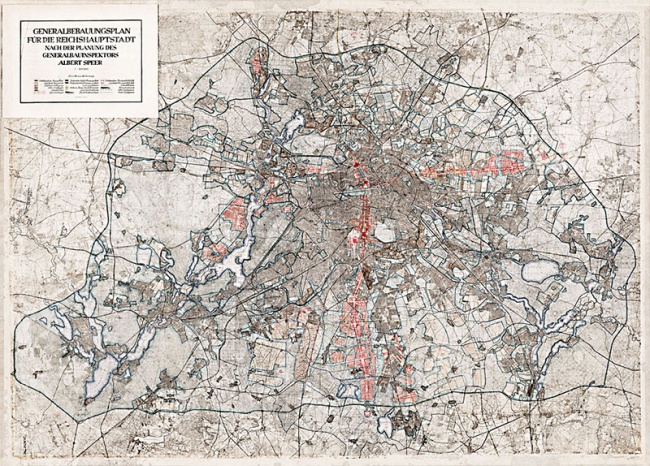 © Landesarchiv Berlin, A Pr Br Rep. 107 (Karten) Nr. 227 Generalbebauungsplan 1942